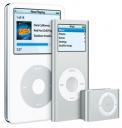 Le iPod, le iPod Nano et le iPod Shuffle