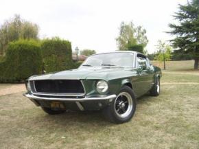 Voiture sport Ford Mustang Gt 1968