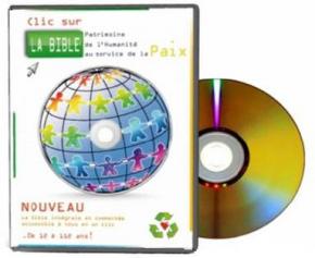 Le “DVD BIBLE” une version Bible PC avec vidéo, passages et images de la Bible…